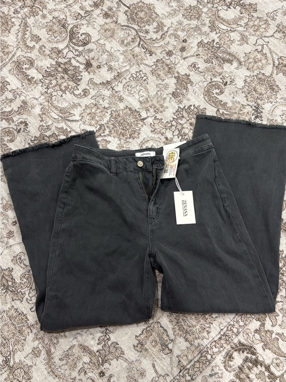 Zenana Jeans Dark Grey